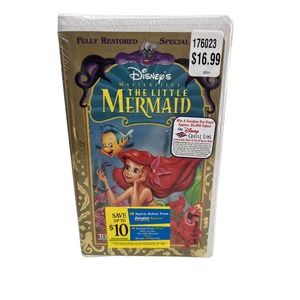 Disney Masterpiece The Little Mermaid VHS 1998 Special Edition New Sealed